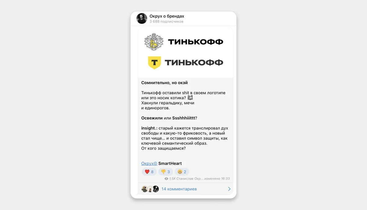 Примеры постов